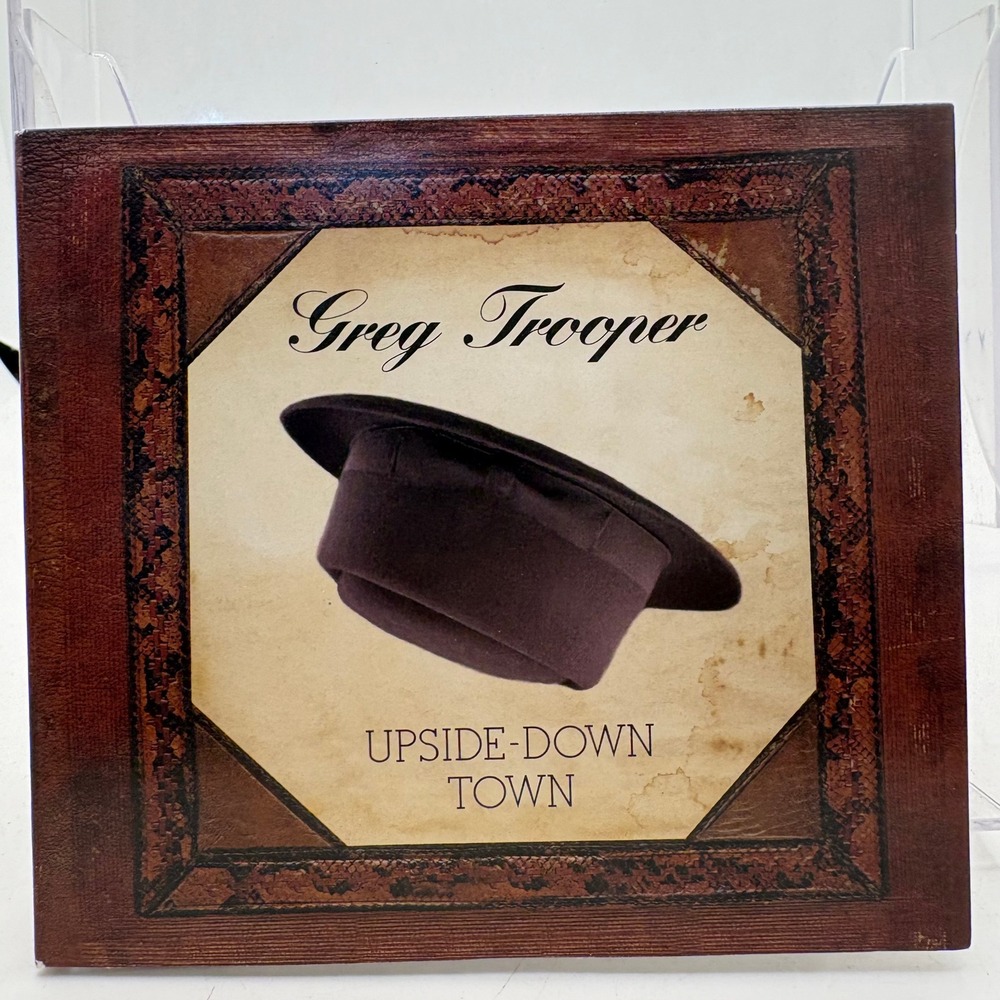 Greg Trooper Upside-Down Town CD 2010 52 Shakes Records Folk Americana Rock